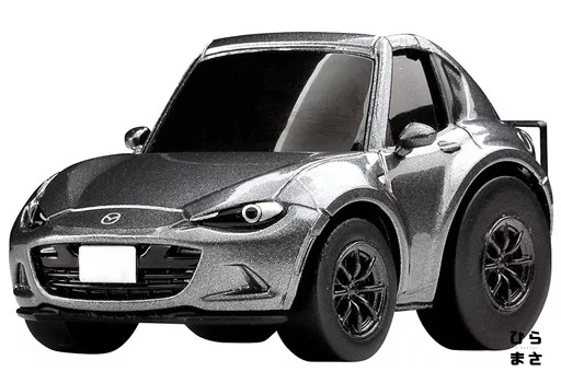 Choro Q Zero Z-59a Mazda Roadster RF Closed Roof Gray Mini Car | eBay